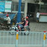 Off to the shops - Vietnam style.