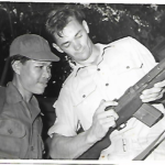 John Cameron Training South Vietnamese in Weapons